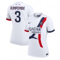 Camisa de time de futebol Paris Saint-Germain Presnel Kimpembe #3 Replicas 2º Equipamento Feminina 2024-25 Manga Curta